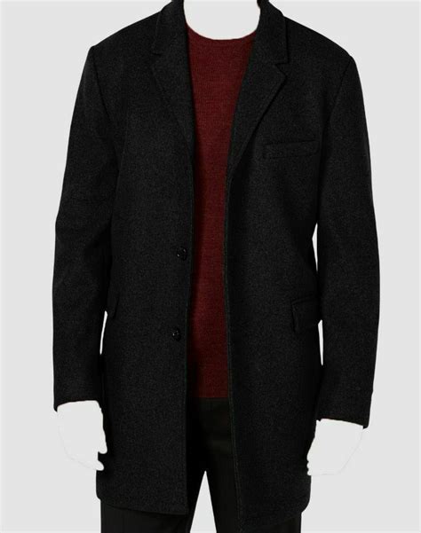 michael kors slim fit wool blend topcoat|michael kors ghent slim fit.